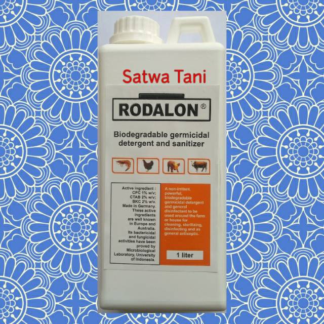 Rodalon (desinfektan, antiseptik dan sanitizer ampuh)