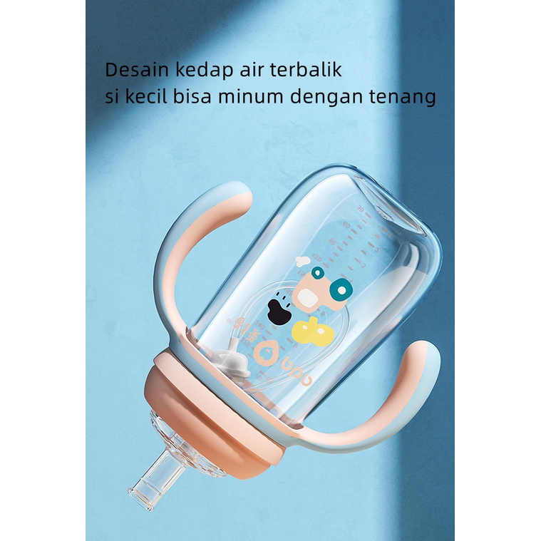 Botol Susu Bayi PP/PPSU Wide Neck Anti Tersedak Botol Susu Anak Bayi Anti Kolik 3 IN 1 BPA Free BB03