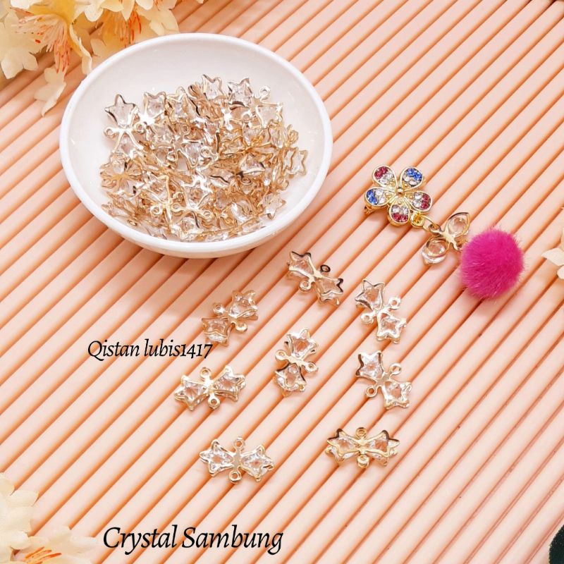 Crystal sambung/juntai