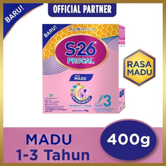 

S26 Procal Madu 400gr / Toko Susu Lengkap Murah