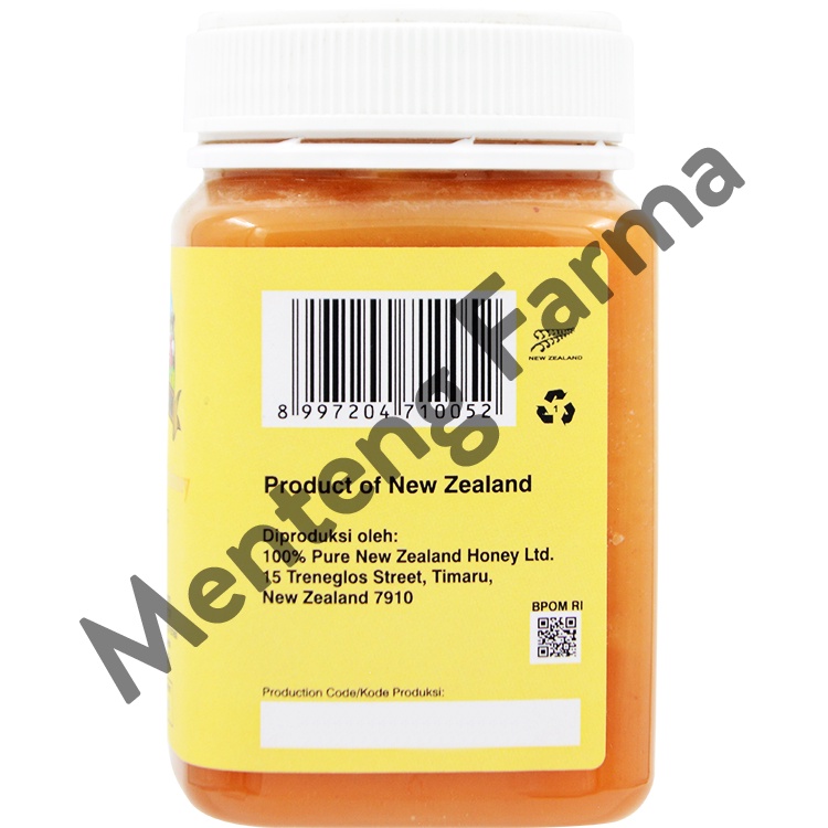 Clover Lemon Honey Hillary Farm 500 Gram - 100% Madu New Zealand