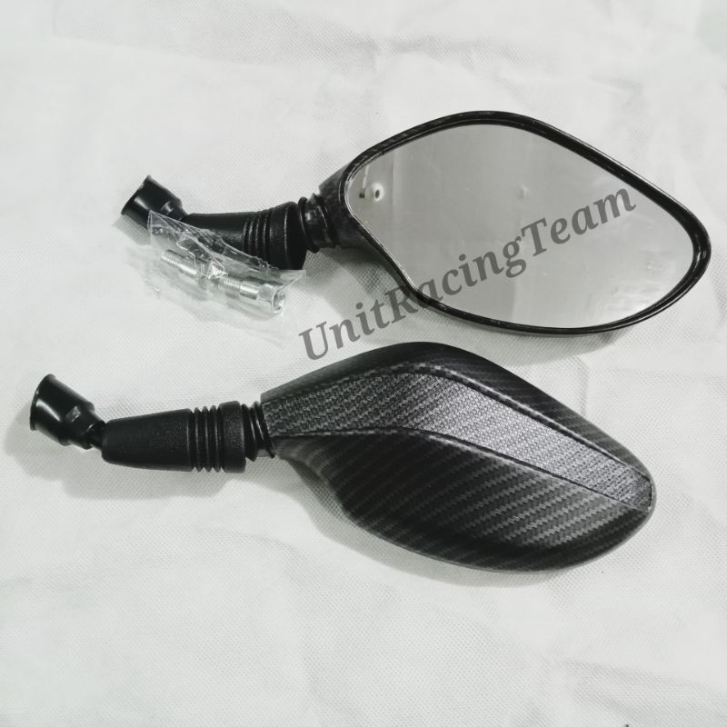 Spion Karbon Klik Carbon Click HMA HONDA VARIO 110 125 150 NMAX LEXI PCX BEAT FI PNP Universal