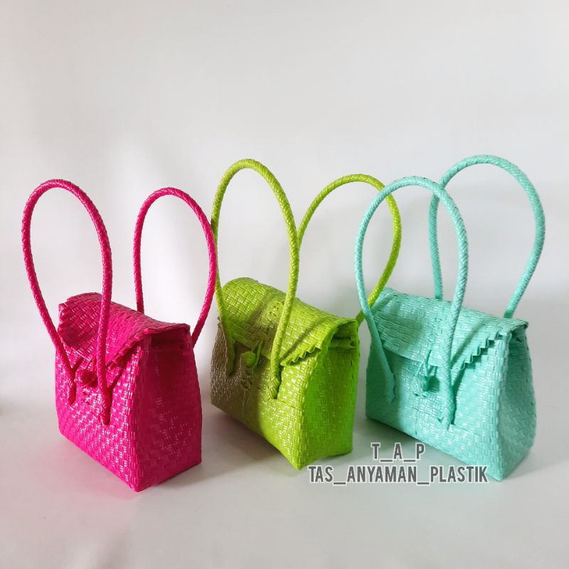 Dompet Tali Panjang Wanita Anyaman Jali Premium