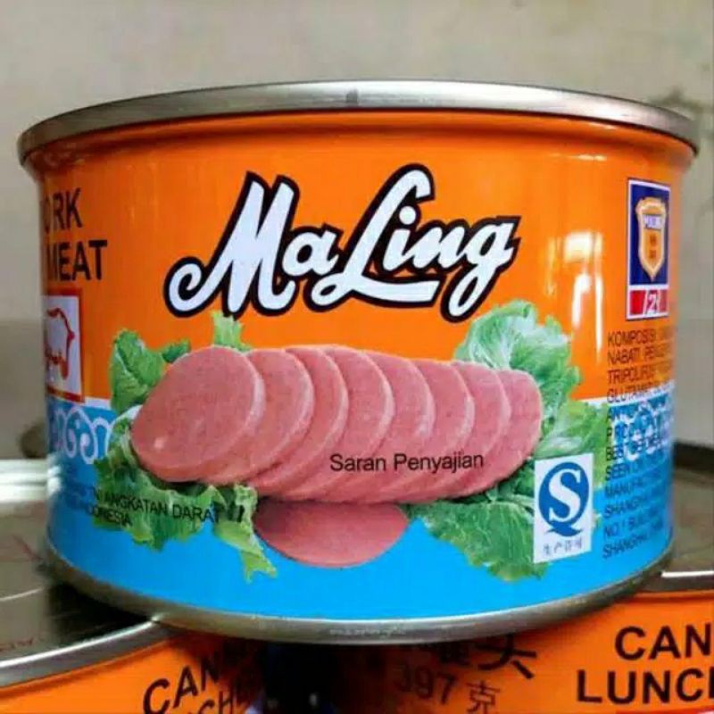 

TTS MA LING PORK/ Canned Pork Luncheon Meat /Mahling /MaLing 170gr & 397gr