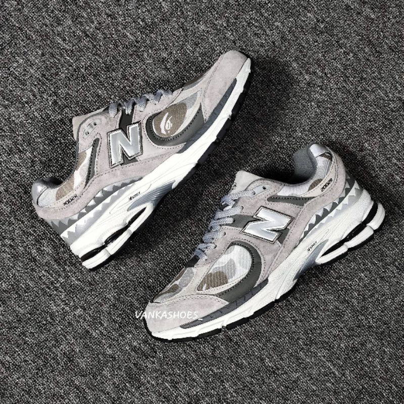 NEW BALANCE 2002R X BAPE GREY CAMO