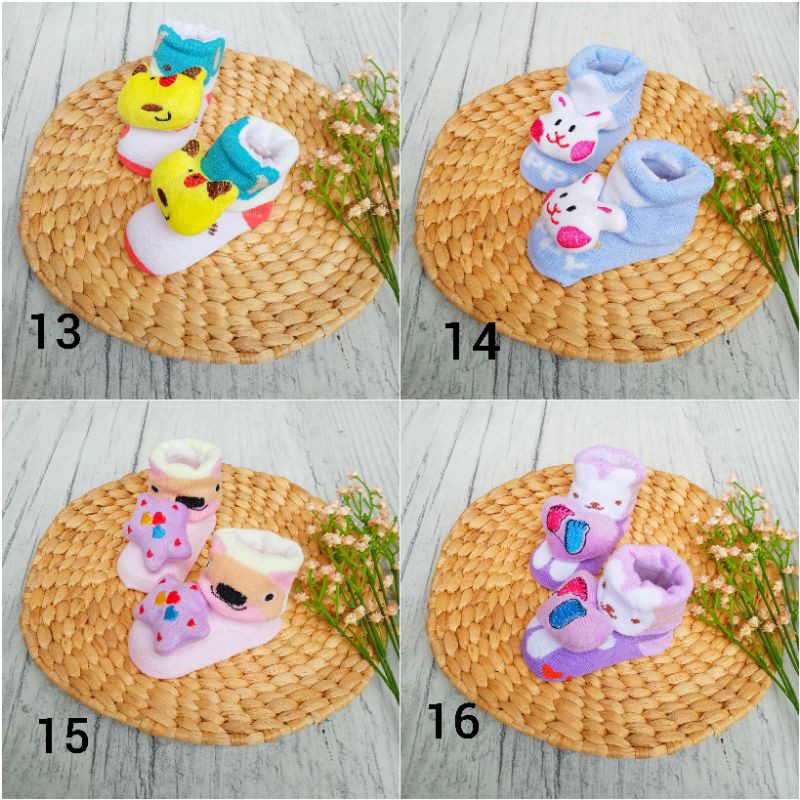 Kaos Kaki Bayi Boneka (0-6 bulan) Kaos Kaki Anak Lucu Karakter