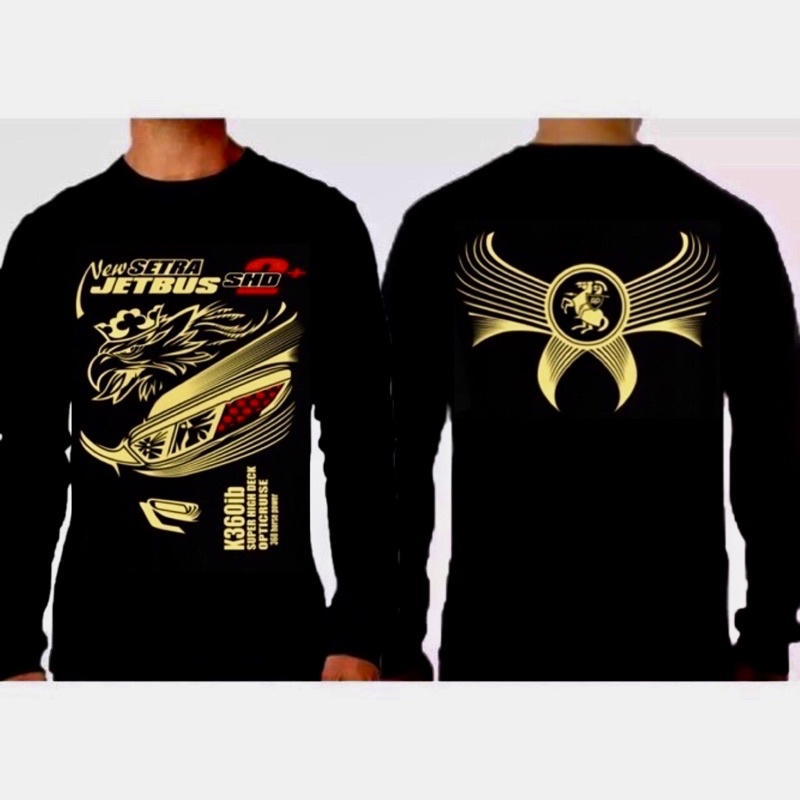 SIXTEENFASHION kos jetbus lengan panjang