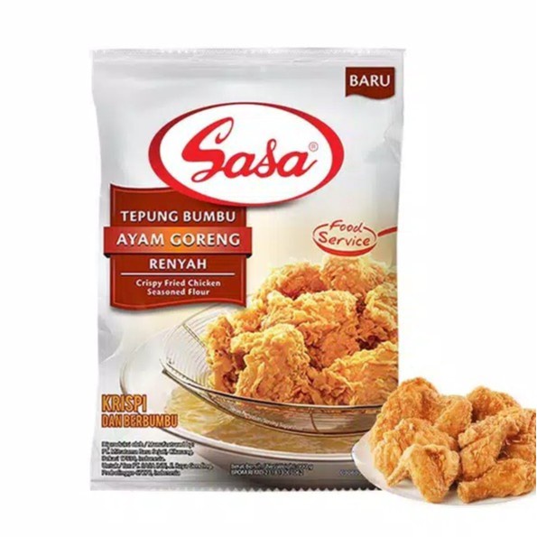 

Sasa Tepung Bumbu Ayam Goreng Renyah Bks 1Kg