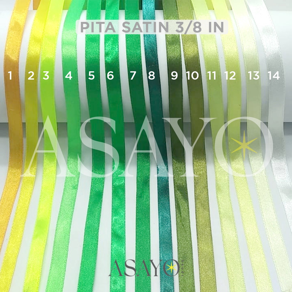 Pita Satin Sakura 3/8 in @1roll