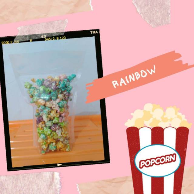 

Pop corn rainbow