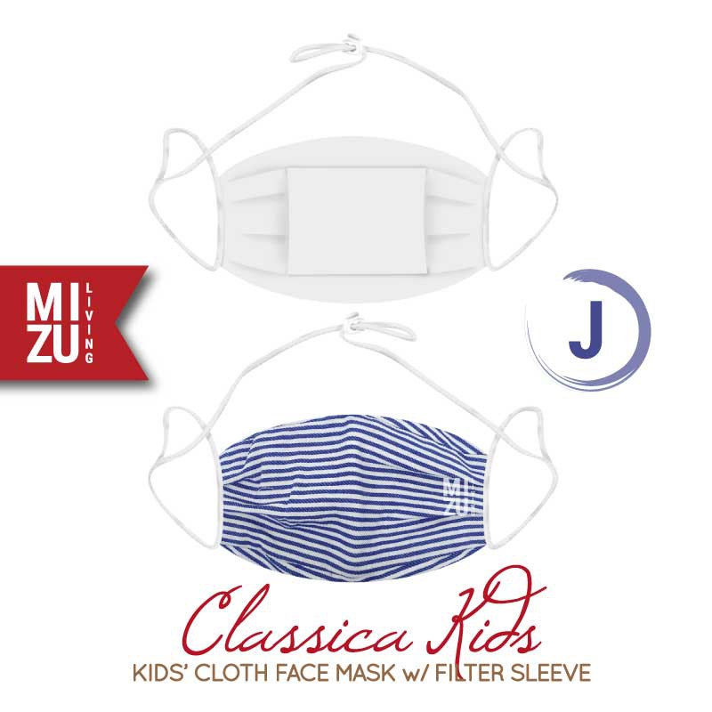 [SALE] MIZU CLASSICA KIDS Cloth Face Mask Masker Anak Kain Corak 3 Ply Sarung Filter NON-MEDIS-J