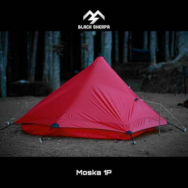 Black Sherpa Tarp tent Ultralight Pyramid - 1 Person