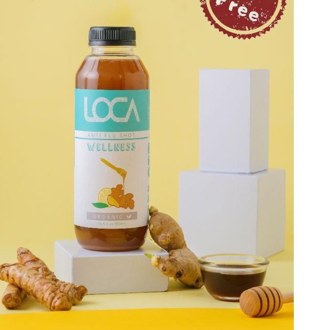 

66R【 LOCA Anti Flu S | Ginger | Forest Honey | Wellness | 500 ML Paling Baru