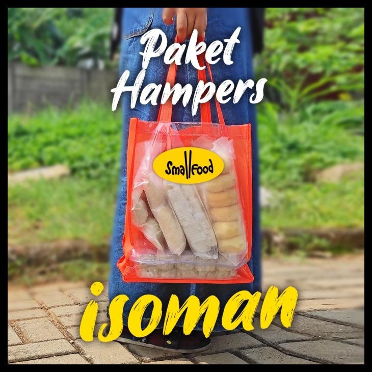 

[READY STOCK] BEST PAKET ISOMAN 6 DIMSUM BAKSO DONAT PEMPEK SIOMAY FROZEN FOOD HAMPE