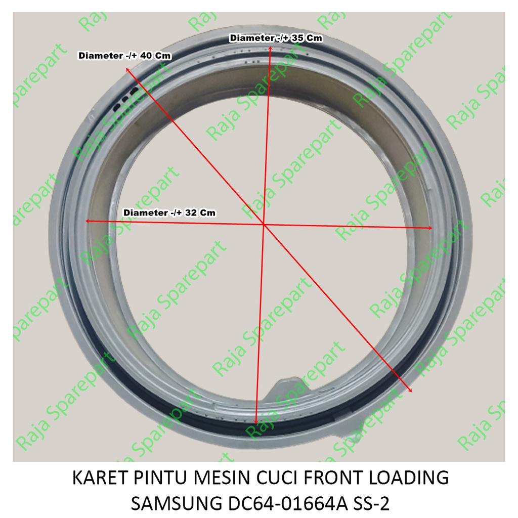 KARET PINTU MESIN CUCI FRONT LOADING SAMSUNG DC64-1664A