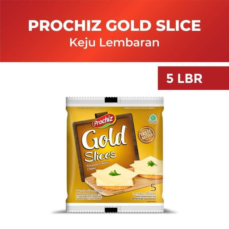 

Keju PROCHIZ Gold Slices 5's