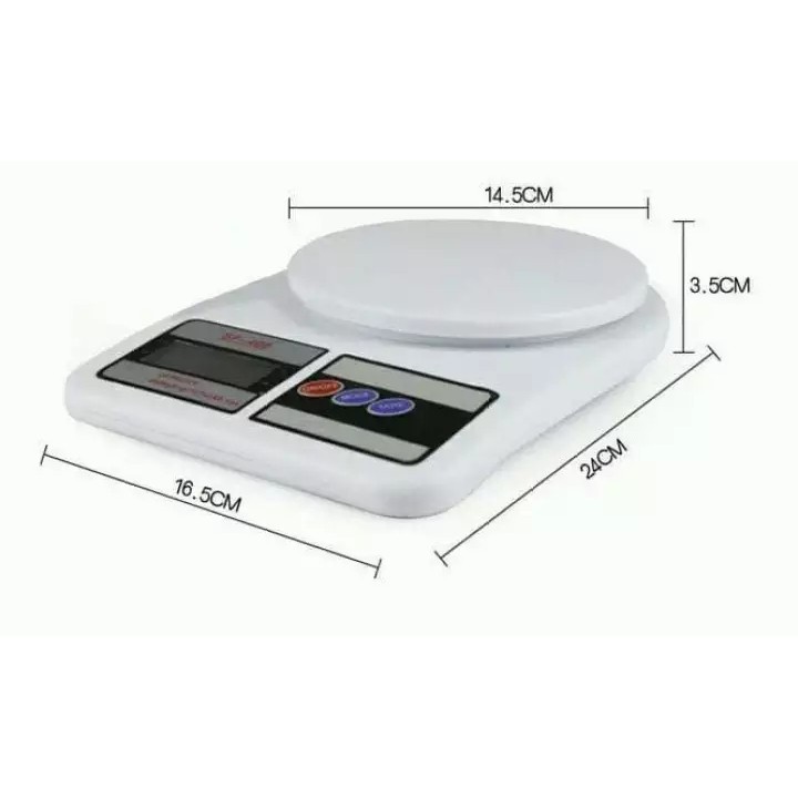 [COD] TIMBANGAN DIGITAL DAPUR MURAH 10KG | Electrocin Kitchen Scale SF-400