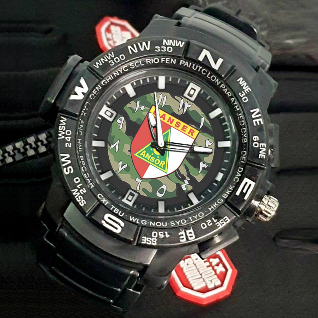 (EXCLUSIVE) Jam Tangan BANSER - ANSOR motif 3 Sport Bagus