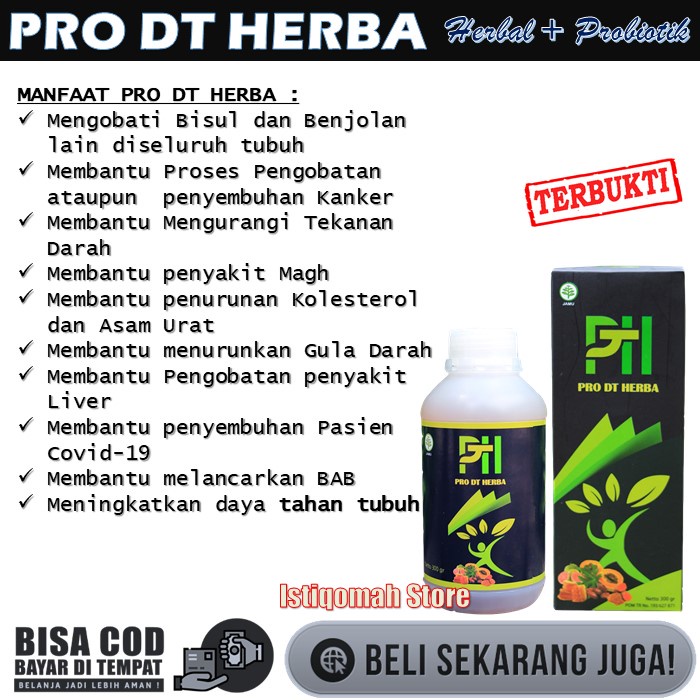 PRO DT HERBA Obat Hernia Tanpa Operasi Ampuh - Obat Herbal Hernia Paling Ampuh Buat Anak - Hernia Pria Orang Dewasa - Atasi Turun Berok Pria - Hernia Hiatal - Hernia Epigastrik - Hernia umbilikal - PRODT Herbal Hernia - Benjolan Hernia Ampuh BPOM Halal