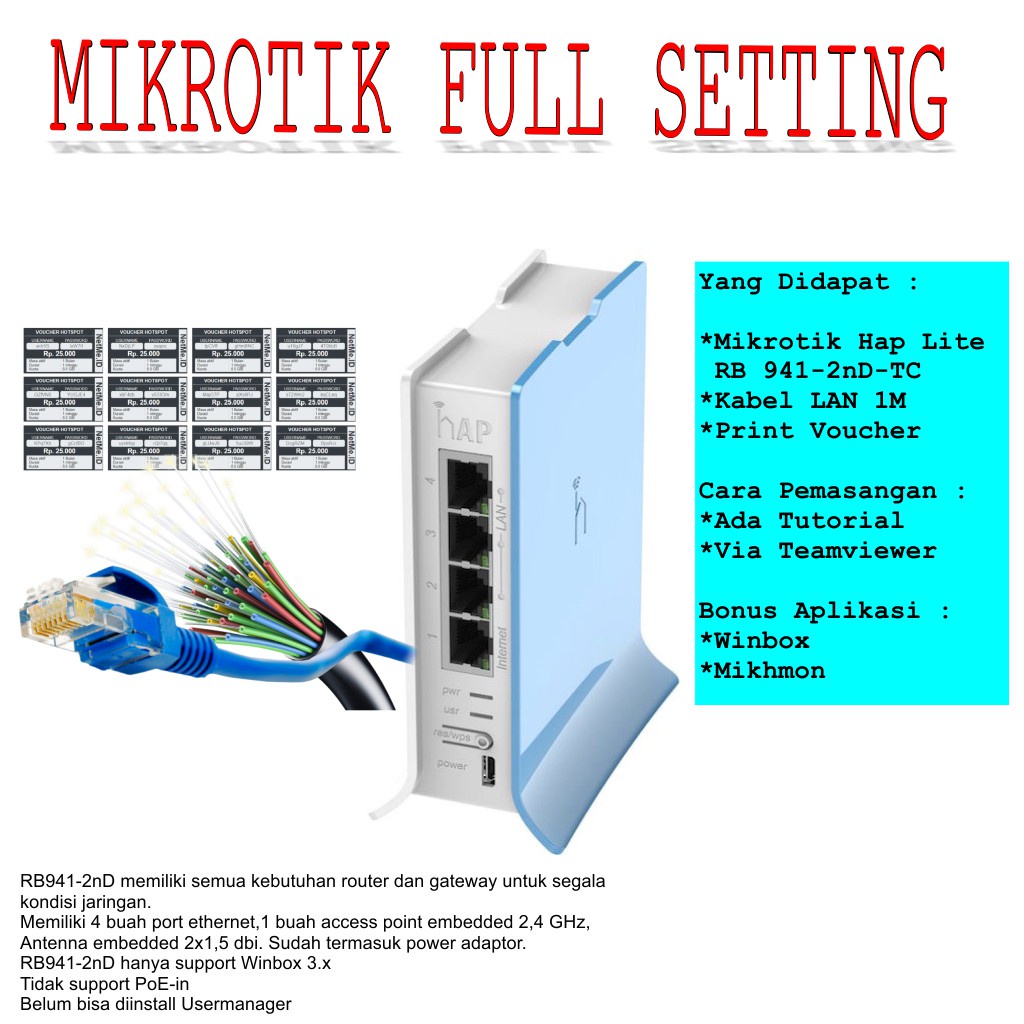 Peket Usaha Voucheran Wifi