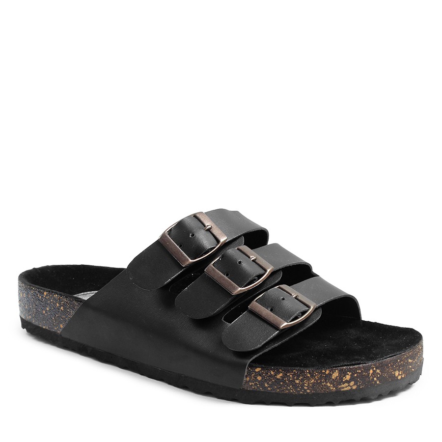 SANDAL PEIA BRIKENSTOK WALKERS GESPER 3 FULL HITAM