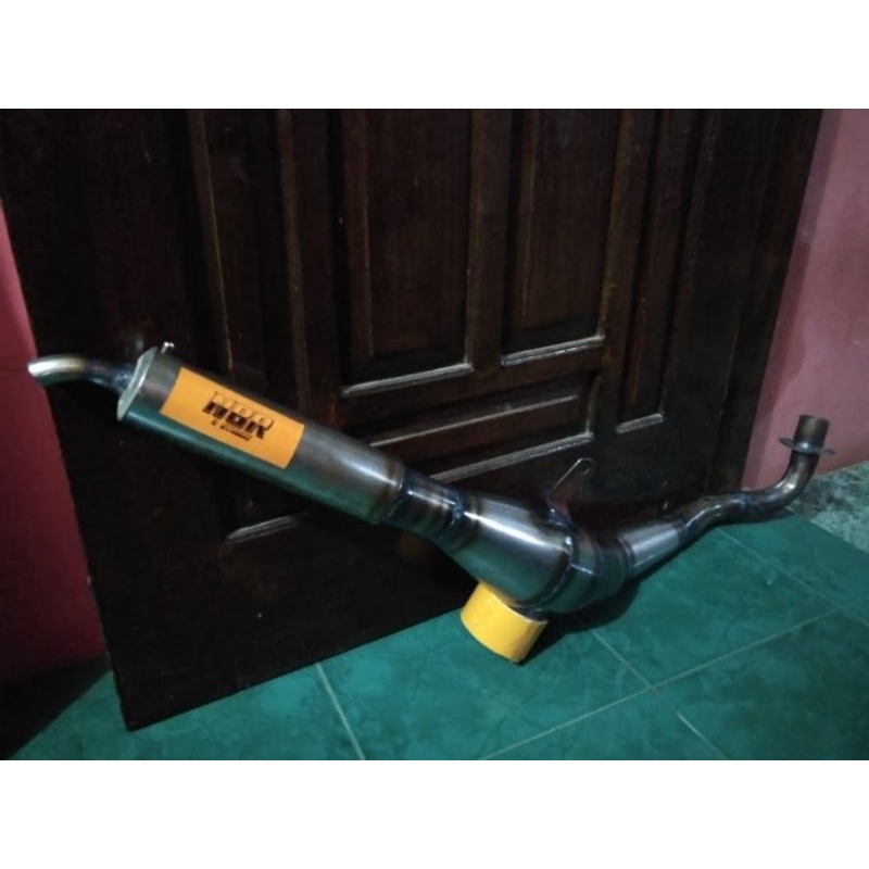 knalpot fizr fiz f1 model kolong cobra