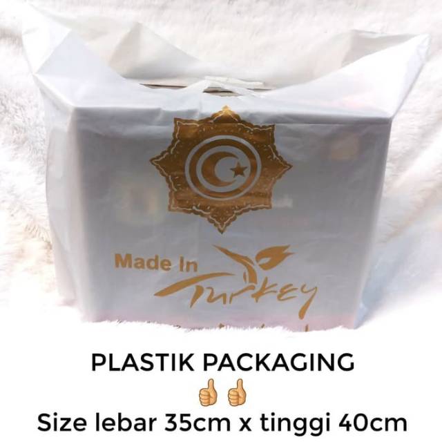 Tas plastik sovenir oleh oleh haji umroh dan hadiah kado lainnya