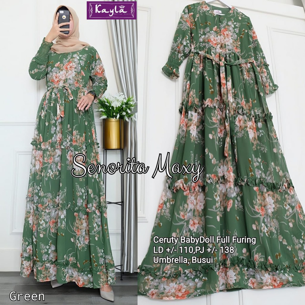 GAMIS KAYLA SENORITA MAXY RESTOK 121120