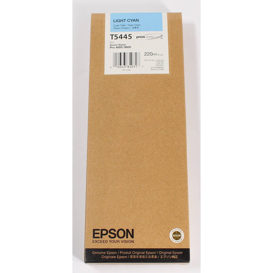 Catridge Tinta Original Epson T5445 Epson Pro 4000 9600 Light Cyan LC