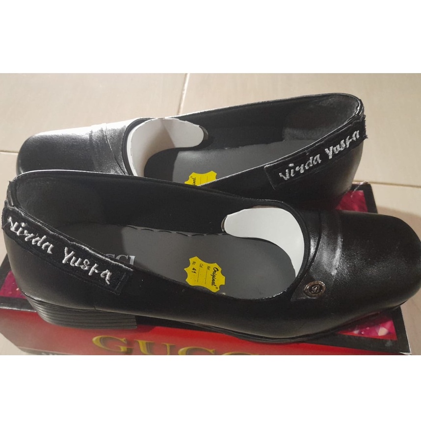 SEPATU PANTOFEL SLOP MEREK GUCCI GONTOR