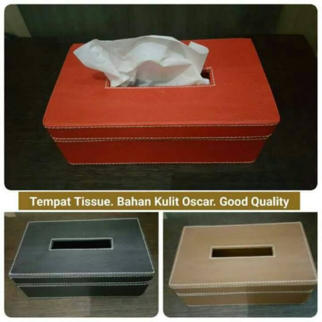 BOX TEMPAT TISSUE ELEGAN MINIMALIS BAHAN OSCAR