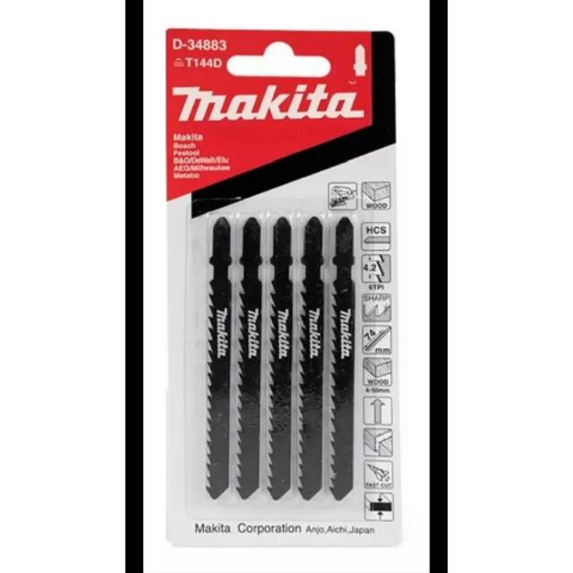 Mata Jigsaw Makita D-34883 Wood Fast T 144 D