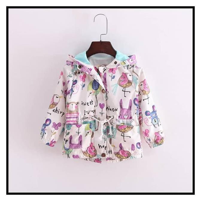 Jaket Anak Perempuan - Jaket Hoodie Anak Impor Berkualitas