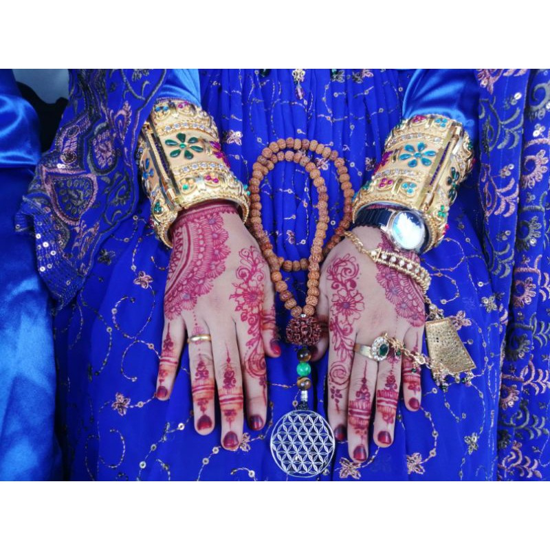 Kalung,jenitri,sri mandala,rudraksha,amulet