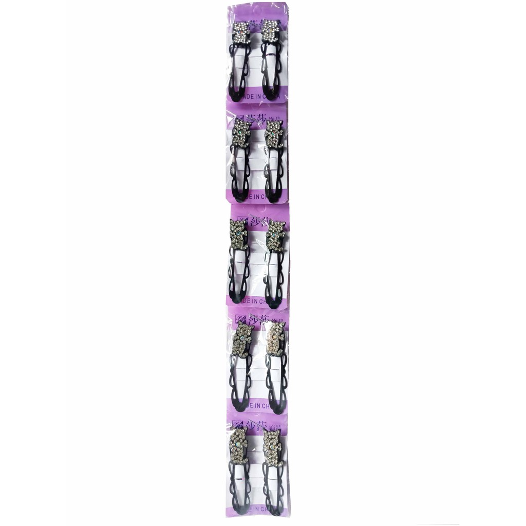 Isi 10 pcs Jepit Jepitan Rambut seri TikTok Cat Mutiara size L