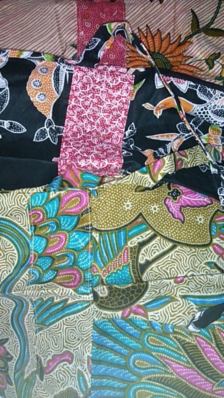 Dress Batik Anak Perempuan Umur 2-10 Tahun - Motif Batik Bervariasi - Batik Anak Harga Ecer