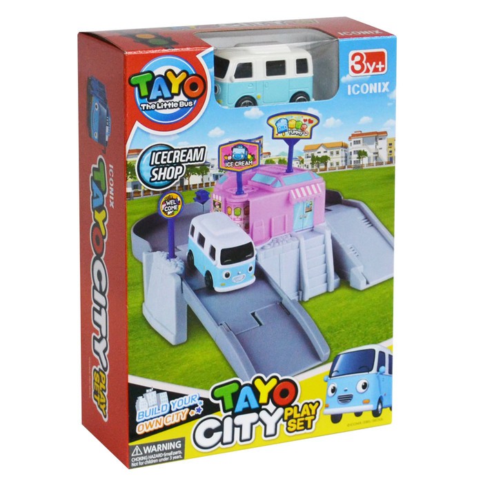 MAINAN TAYO TYX-219019 TAYO CITY - ICE CREAM SHOP | Shopee