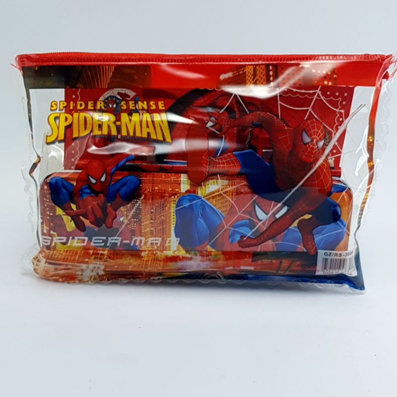 Study Set / Paket Alat Tulis Set Spiderman RS-3000