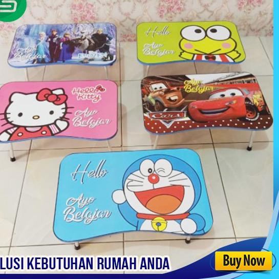 

12.12 sale Free packing kardus Meja belajar karakter / meja laptop / meja buku