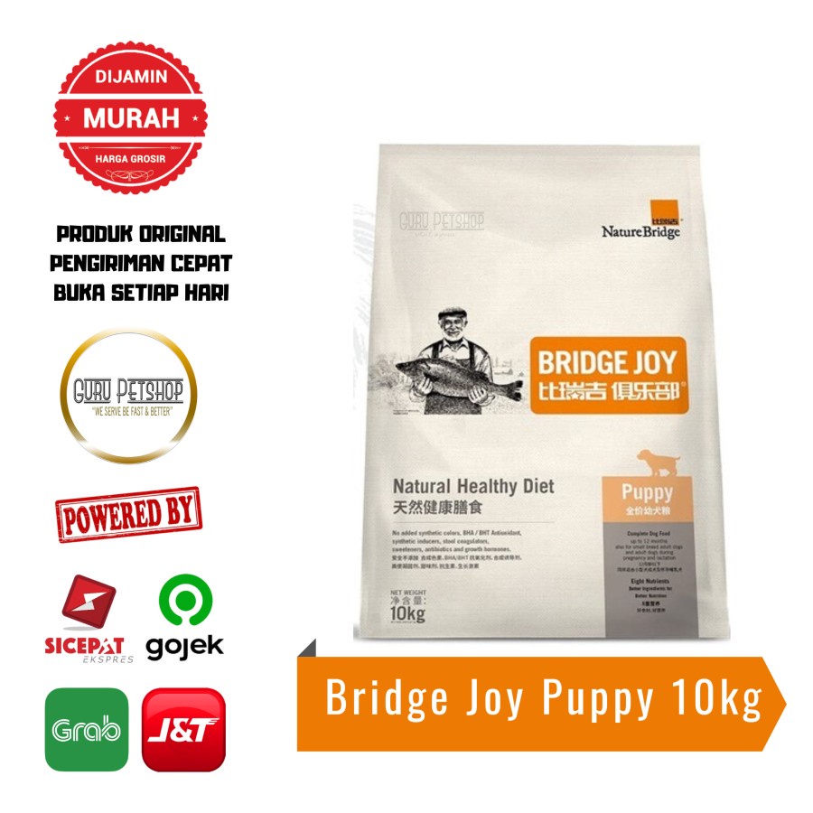 Nature Bridge Joy Puppy Dog Food 10kg Freshpack Nature Bridge Dog Food