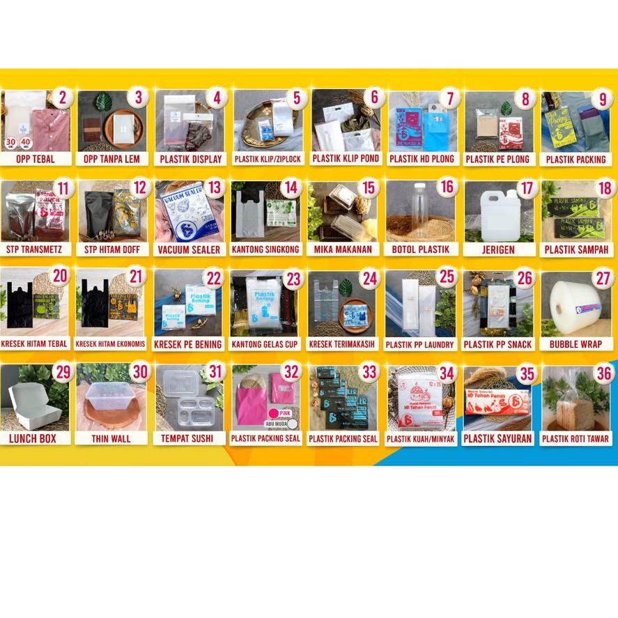 PLASTIK OPP TEBAL 22 x 33 cm 30 MICRON (0,5) PLASTIK KEMASAN BAJU / PLASTIK BAJU