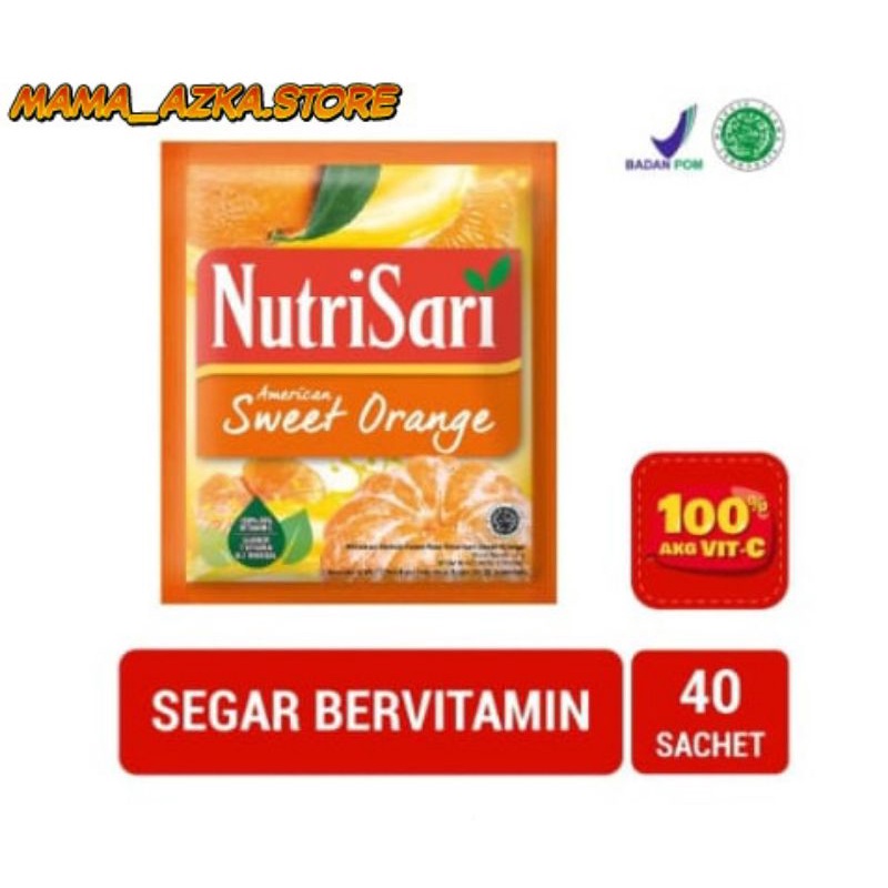 

Nutrisari America Sweet Orange 40s