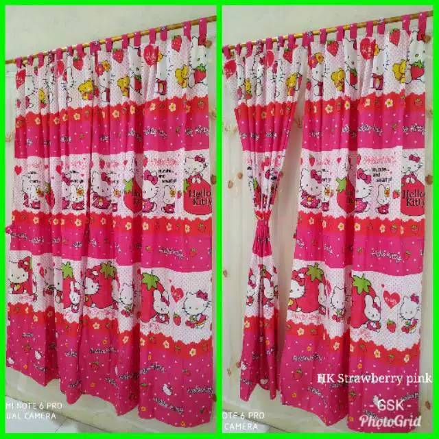 Hordeng jendela gorden pintu 120x200