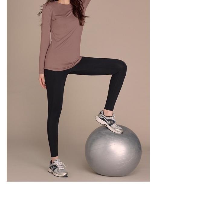 ✷ STL Essence SLIMFIT OVAL LONGSLEEVES / Atasan olahraga wanita ♬