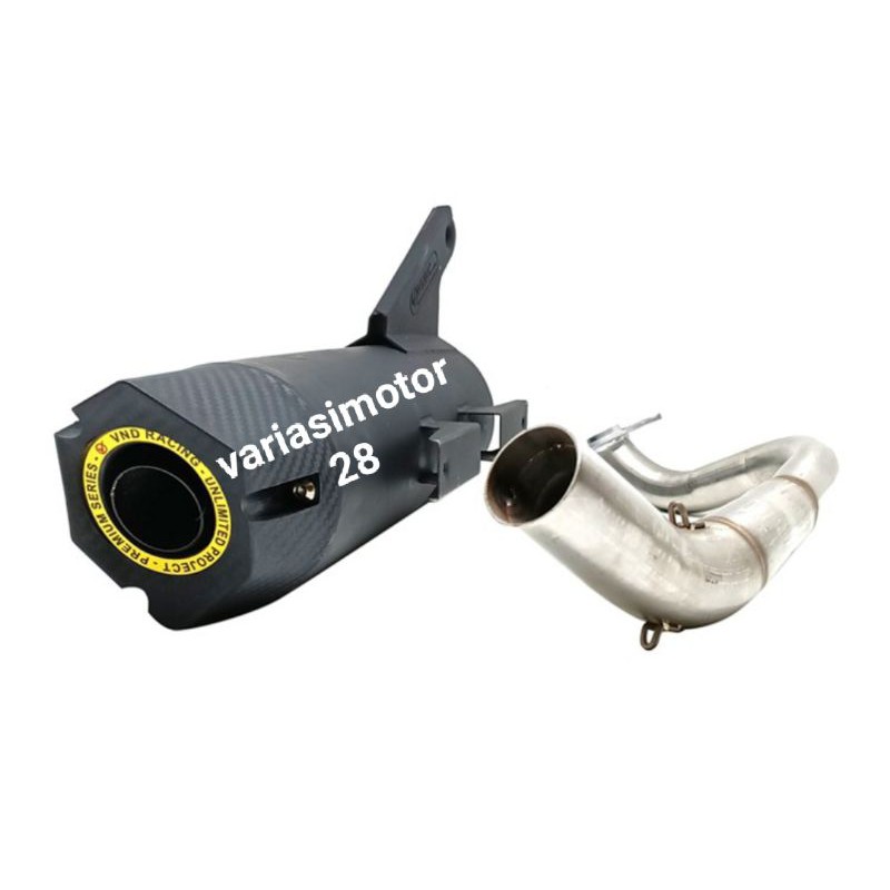 KNALPOT TSUKIGI VND NEW AK 777 B1 PCX 160 / FINO 125 / MIO M3 / VARIO 125 / VARIO 150 / FAZZIO / Bea