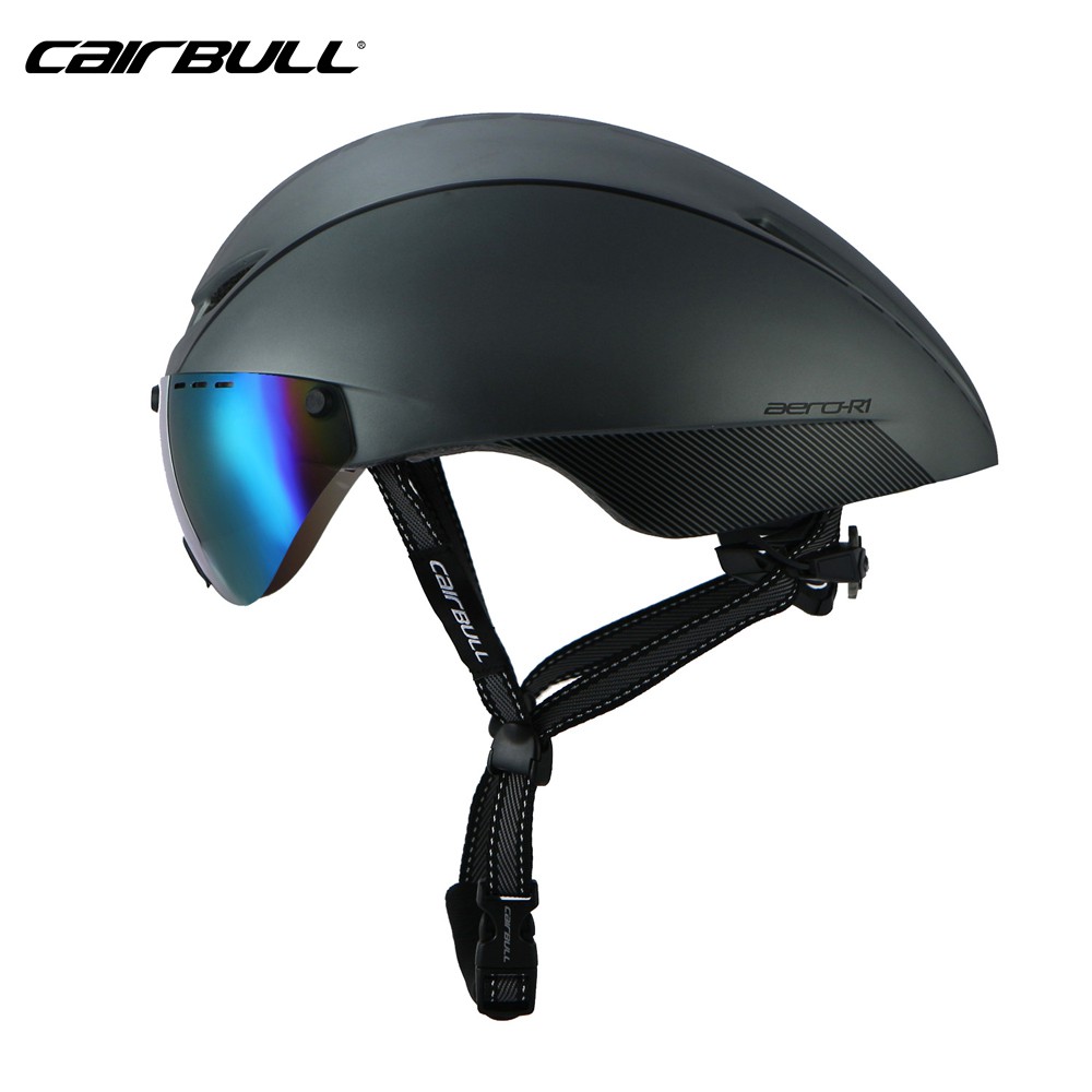  Cairbull  Helm  Sepeda  Aero  Tt Anti Angin Dengan Kacamata 