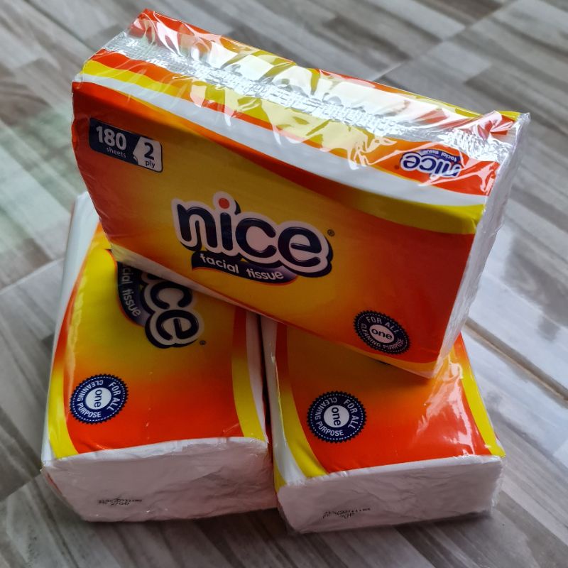 Tisu Nice facial 180 sheet-Nice 180