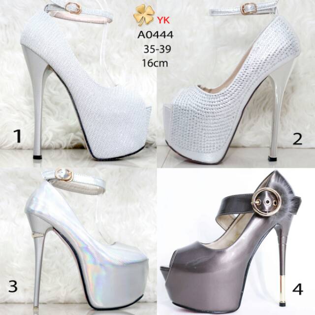 Osshoes 0444 premium heels 16cm 16cm import shoes wanita highheels