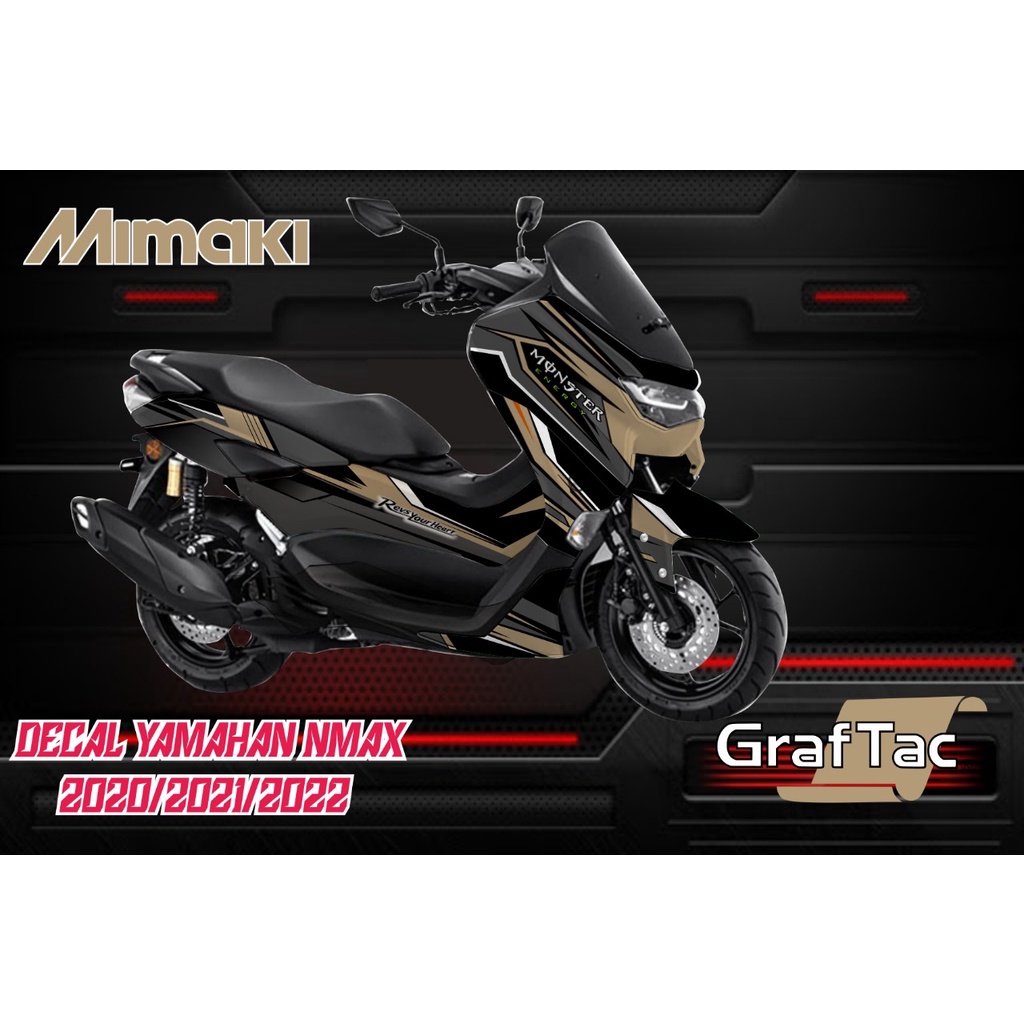 Decal Sticker Variasi Motor Yamaha Nmax 2020/2021/2022 Full Body Keren