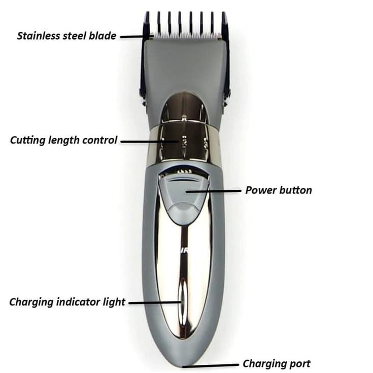 Kairui Electric Shaver Alat Cukur Rambut Jenggot - HC001